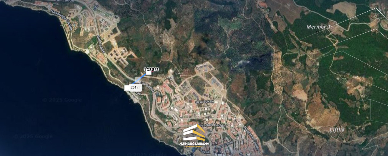 Land for sale, ready for construction, in the city of Bursa